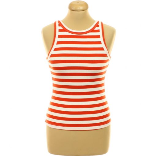 TU csíkos skinny fit trikó