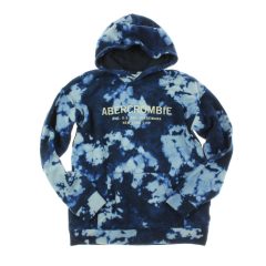 Abercrombie mintás kék pulóver