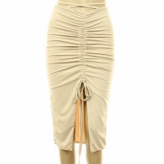 Ráncolt barna szoknya