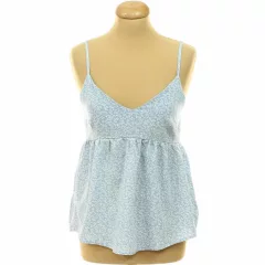 Shein mintás kék felső