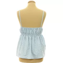 Shein mintás kék felső