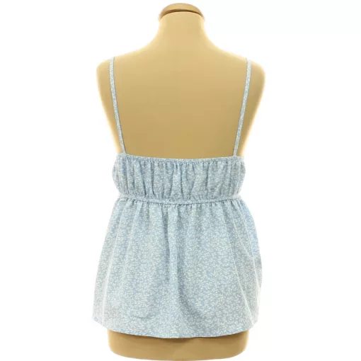 Shein mintás kék felső
