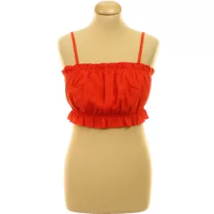 Shein korallpiros top