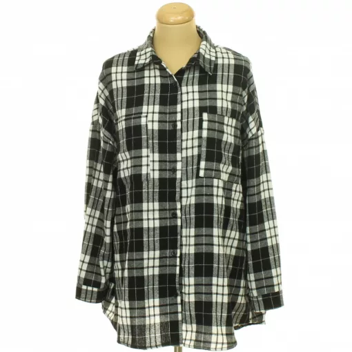 Boohoo kockás oversize flanel ing