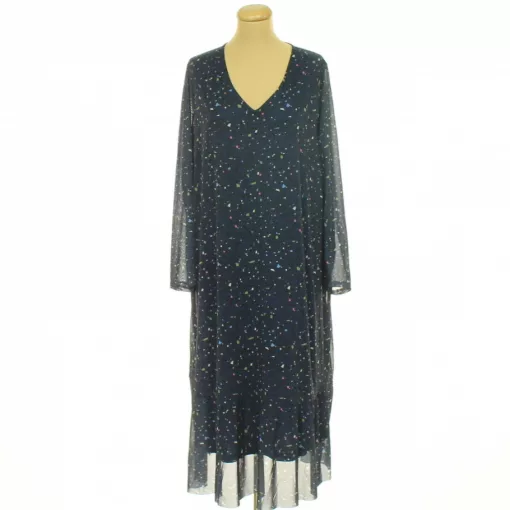 Tom Tailor mintás sötétkék ruha