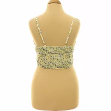 Shein virágmintás corset top