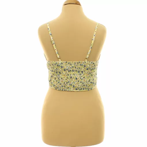 Shein virágmintás corset top