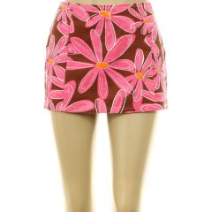 Pretty Little Thing virágmintás farmer miniszoknya