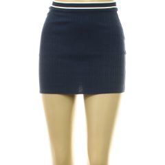 Divided mintás sötétkék miniszoknya