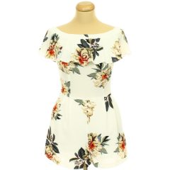 Cameo Rose virágmintás overál