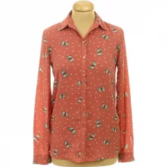 Primark mintás púderrózsaszín ing