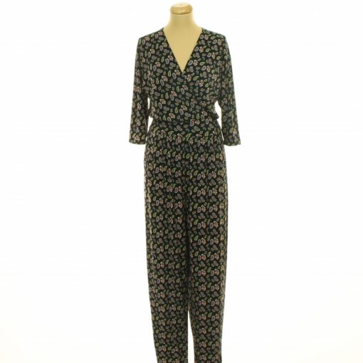 Kim&Co. mintás fekete overál