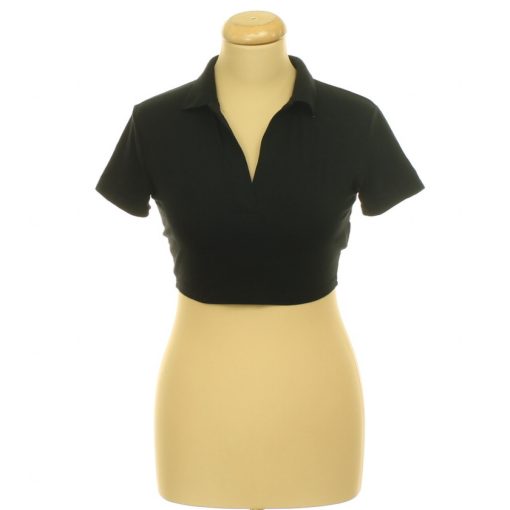 Divided fekete top