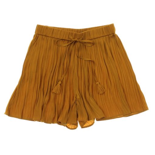 Zara pliszírozott szatén short