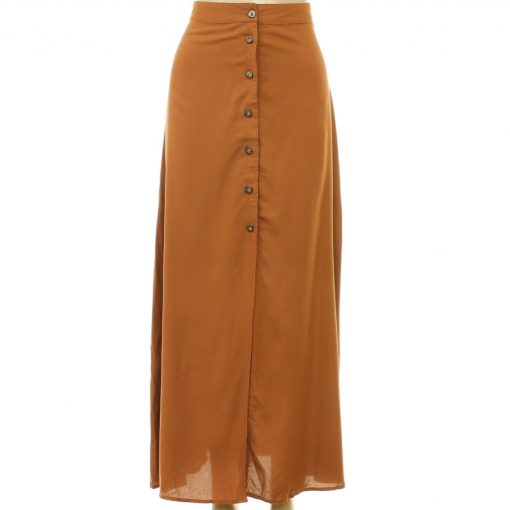 Asos barna viszkóz szoknya