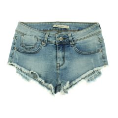 Miss Two rojtozott sztreccs farmer short