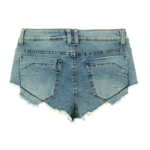 Miss Two rojtozott sztreccs farmer short