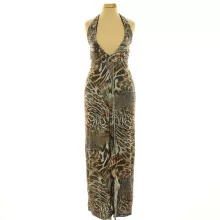 Pretty Little Thing mintás maxi ruha