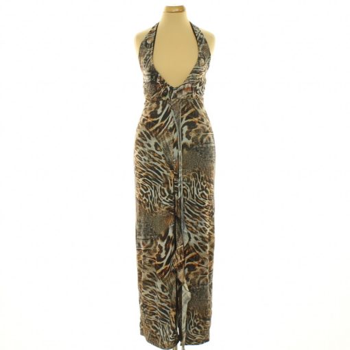 Pretty Little Thing mintás maxi ruha
