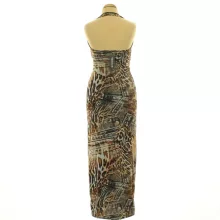 Pretty Little Thing mintás maxi ruha