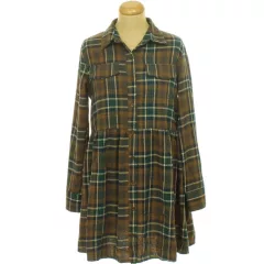 Boohoo barna flanel ingruha