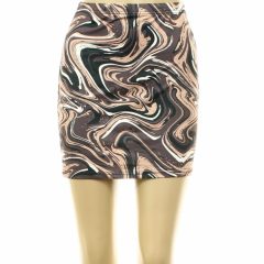 Shein mintás miniszoknya