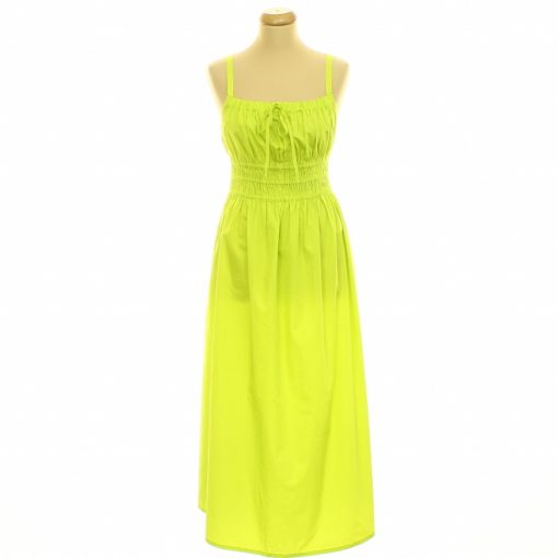 Marks&Spencer limezöld pamut ruha