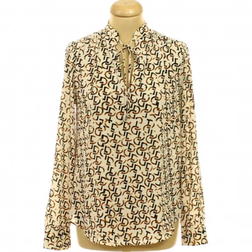 H&M mintás blúz