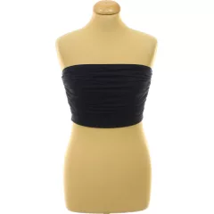 Shein sötétkék ráncolt top