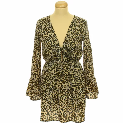 Boohoo leopárdmintás ruha
