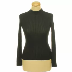 Shein fekete magasnyakú felső