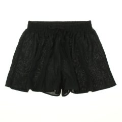 Fekete rövidnadrág