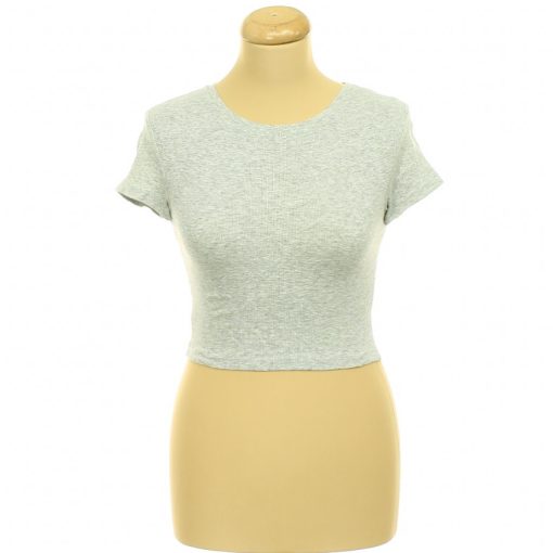 Fishbone szürke top