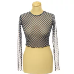 Pull&Bear kockás necc top