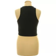 Shein mintás fekete top