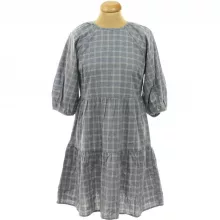 Primark kockás kék ruha