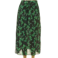 Topshop pliszírozott virágmintás szoknya