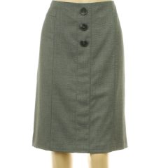 Betty Barclay díszgombos szürke szoknya