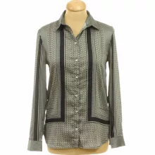 H&M mintás szatén ing