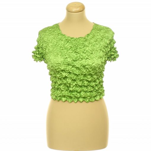 Zara gyűrt szatén top