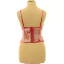 Shein merevítős corset top