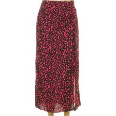 George mintás fekete szoknya