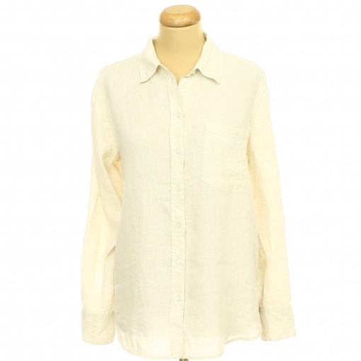 H&M bézs len ing