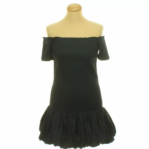 H&M gumírozott miniruha