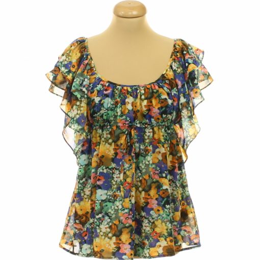 H&M virágmintás blúz