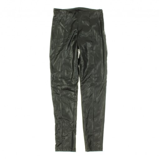 Shein fekete műbőr nadrág