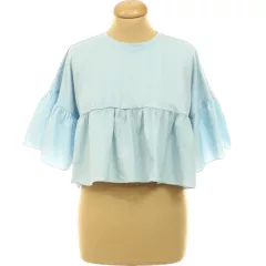 Primark világoskék pamut felső