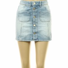 Pepe Jeans koptatott farmer miniszoknya