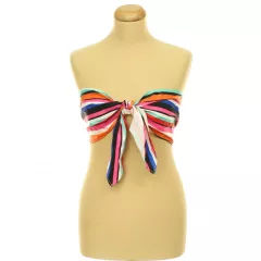 Shein csíkos strand top