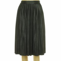 Bonobo pliszírozott fekete művelúr szoknya